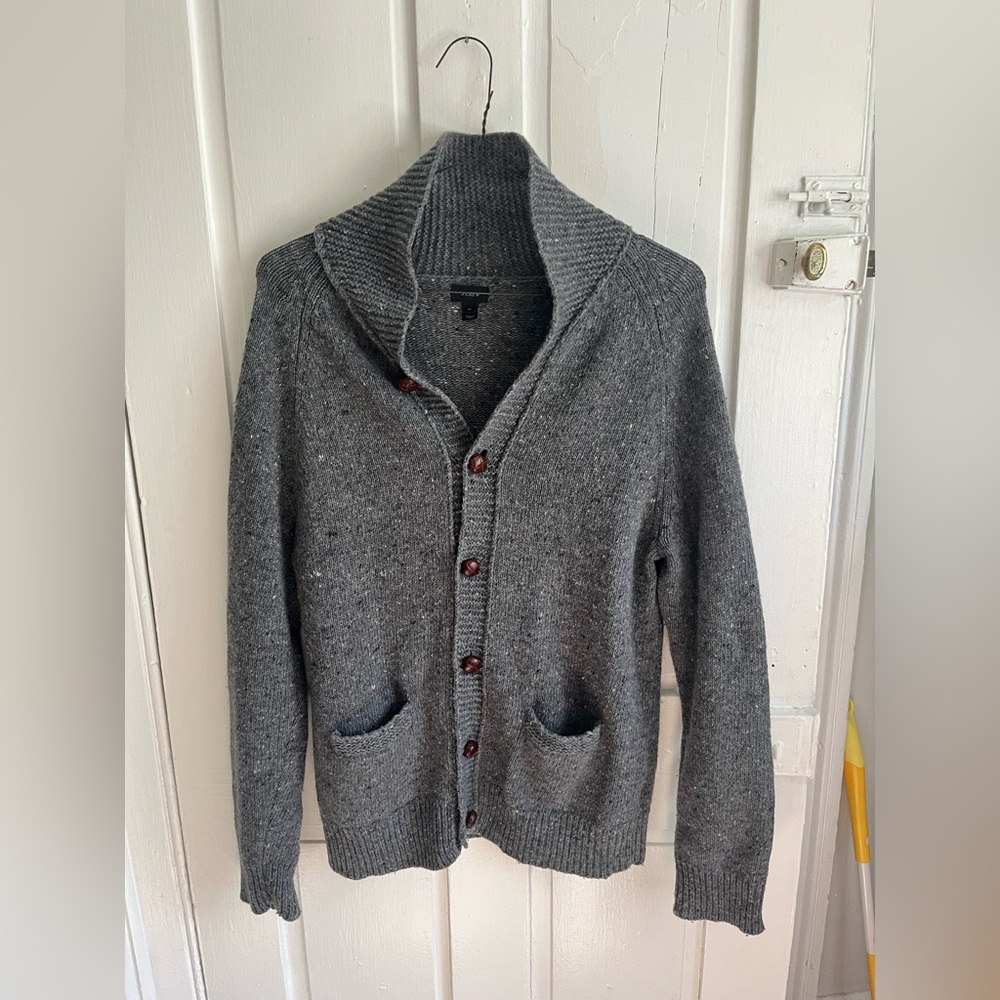 J Crew wool cardigan